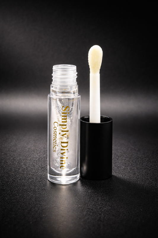 Eve Clear cruelty-free high-shine lip gloss with nourishing oils – Simply Divine Cosmetics